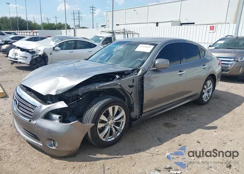 2013 Infiniti M37 from USA, damaged, VIN JN1BY1AP1DM513469